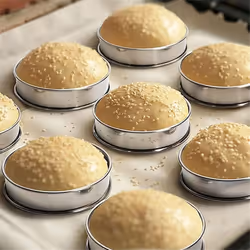 12Pack Muffin Rings 3.15 Inch, Stainless Steel Crumpet Rings