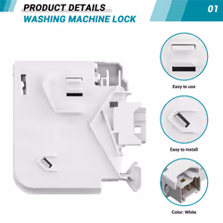 For Drum Washing Machine Door Lock Door Switch Accessories