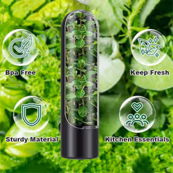 1PCS Herb Saver for Refrigerator Herb Freshs Cup Keeper