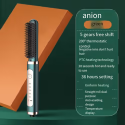 dual-use hair straightening and curling iron EU Plug