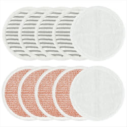 10PCS Mop Pads Replacement for Mop Washable Mop Pads