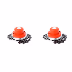 2PCS Universal 65mm Lawn Mower Chain Grass Trimmer Red