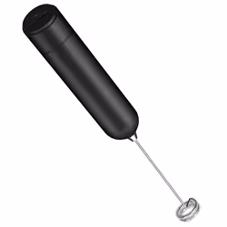 Milk Frother Handheld, Electric Milk Frother for Coffee, Black
