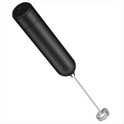 Milk Frother Handheld, Electric Milk Frother for Coffee, Black