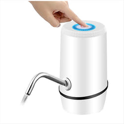 5 Gallon Water Dispenser, Portable Water Dispenser Pump White