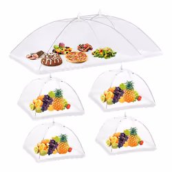 6Packs Food Covers for Outside Mesh, Food Tents