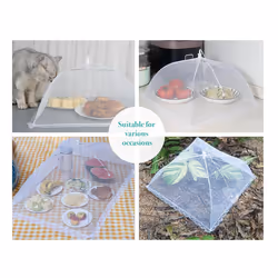 6Packs Food Covers for Outside Mesh, Food Tents