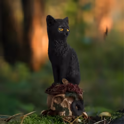 Mysterious Skeleton Decorative Characters Animal Statues A
