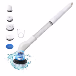 Electric cleaning brush, replaceable brush electric scrubber