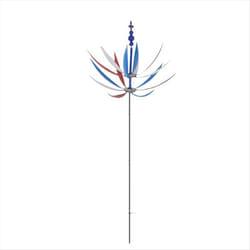 Harlow Wind Spindle Metal Windmill 3d Wrought Iron Gardening
