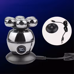 Electric Shaver for Bald Men 7D Floating Cutter Beard Trimmer