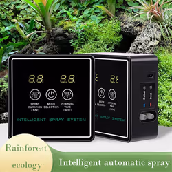 Touch Screen Automatic Mist Rainforest Sprays Intelligent Kit