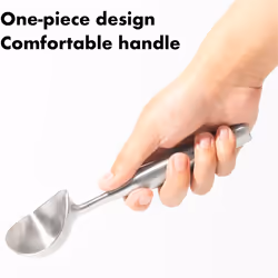 Stainless Steel Ice Cream Scoop with Anti-freeze Liquid Filled Handle