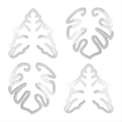4Pcs Plant Stem Plastic Support,Reusable Plant Retaining Support,A+B
