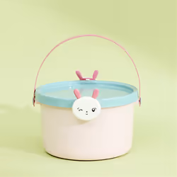 2PCS Toy Bins Building Blocks Organizer Toy Storage Bucket,A