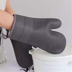 High temperature silicone insulation gloves
