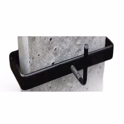 Heavy-duty concrete clip fence column fixing bracket for 4-inch 1Pcs