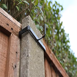 Heavy-duty concrete clip fence column fixing bracket for 4-inch 1Pcs