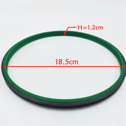 2PCS Replacement Gasket Pot Lid Seal for