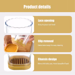 Stainless Steel Slicing Cup Fruit and Vegetable Speed Slicer,A