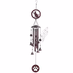 Outdoor wind chimes, for outdoor and indoor use cat