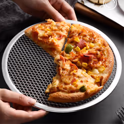 12inch Aluminum Seamless Rim Pizza Baking Screen
