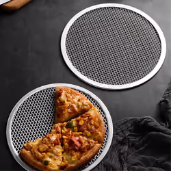9inch Aluminum Seamless Rim Pizza Baking Screen
