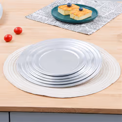 16-Inch Wide Rim Aluminum Pizza Pan Baking Tray