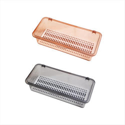 Drawer Organizer, Clear Vanity Desk Storage and Organizer, B