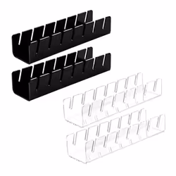 7-Holes Baseball Cap Display Rack Clear Acrylic Hat Holder
