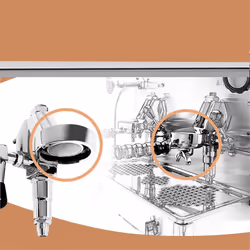 Shower Screen Replacement for E61 Espresso Group Coffee Machine