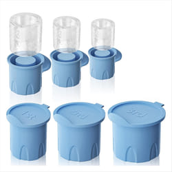 Ice-Cube Tray for Tumbler/ Cup, Silicone Hollow Ice Mold,B