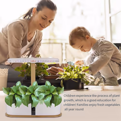 Indoor Garden Growing System 10 Pods Plant Germination Kit EU Plug