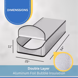 Attic Stairs Insulation Cover with Zipper Insulator Bag