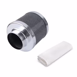 4 Inch Air Carbon Filter with Charcoal Air Purifier Grow Tent Kits