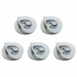 5PCS LED Coaster Luminous Bottle Stickers Lights Lamps B