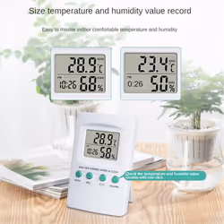 Multi-Function Digital Temperature And Humidity Meter
