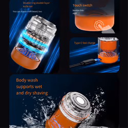 Mini Portable Electric Shaver Trimmer Rechargeable Electric