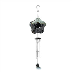Wind Chimes for Outside Chimes with 3D Wind Spinner Dog