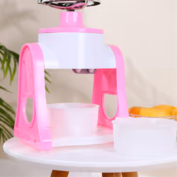 Ice Shaver Manual Hand Crank Shaved Mini Portable Snow Cone Machine