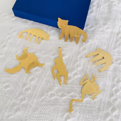 Potted Plant Animal Decoration simulation of animals B