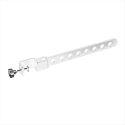Window snap clothes drying rack, dormitory balcony drying rack WHITE