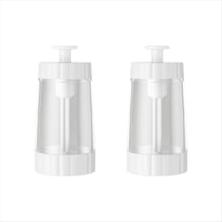 Jars For Spices Salt And Pepper Transparent Seasoning Jar Spice White
