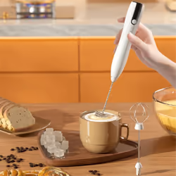 Handheld Milk Frother,USB Rechargeable Milk Frother,Mini Milk Frother
