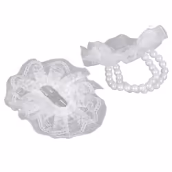 Corsage Wristlet Band 8Pcs Wrist Corsage Bracelets,Lace