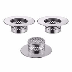 Bathtub Drain Cover,Bathroom Sink Strainer,Drain Hair Catcher,B(3pcs)