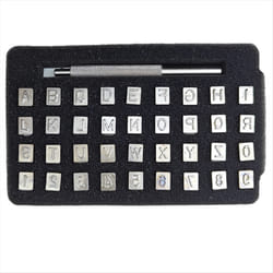 Stamp Engraving Craft Tools, Alphanumeric Stamp Leather Craft,3mm
