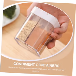 Condiment Box Empty Spice Containers Travel Condiments