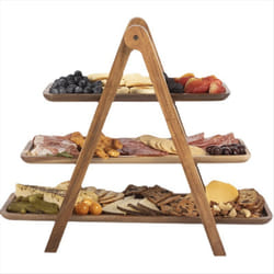 Farmhouse Tiered Cupcake Stand Food Table Decorative Display Set
