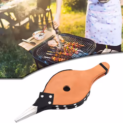 Vintage Wooden Manual Handmade Air Blower Fan Blower For Barbecue